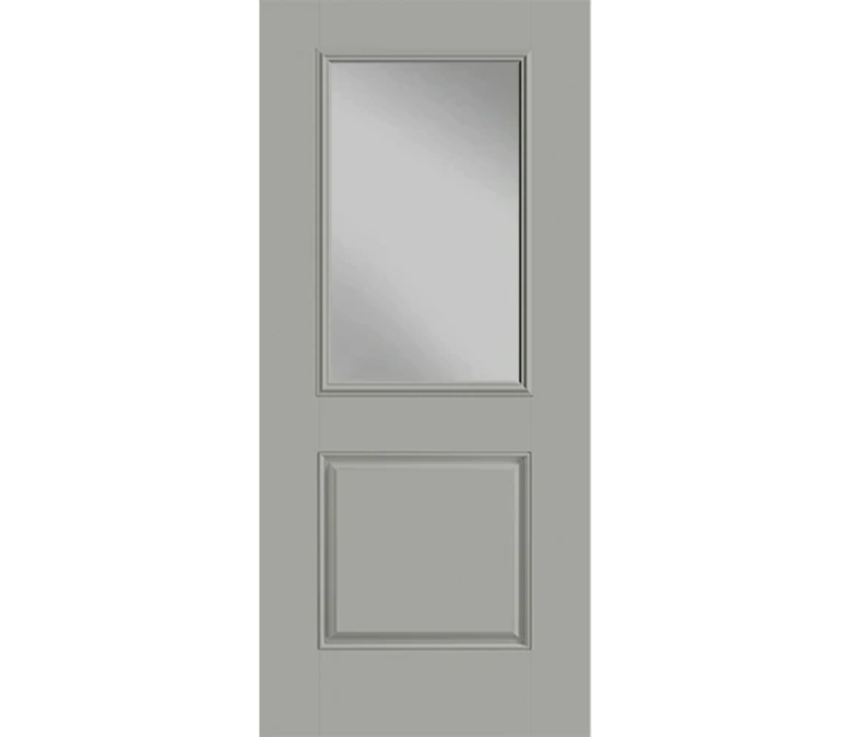 Birmingham Half Light 1 Panel Fiberglass Entry Door