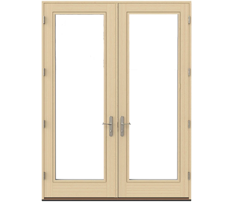 Birmingham Pella Lifestyle Series Wood Double Hinged Patio Doors