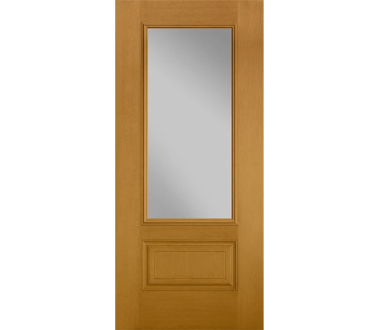 Birmingham Three Quaters light Fiberglass Entry Door